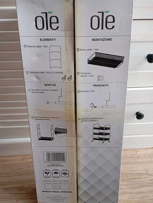 Nowy mobilny regał, pomocnik