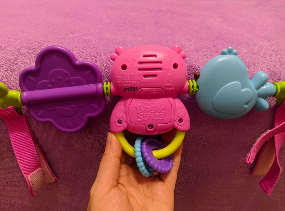 Іграшка-розтяжка на коляску\автокрісло bright starts