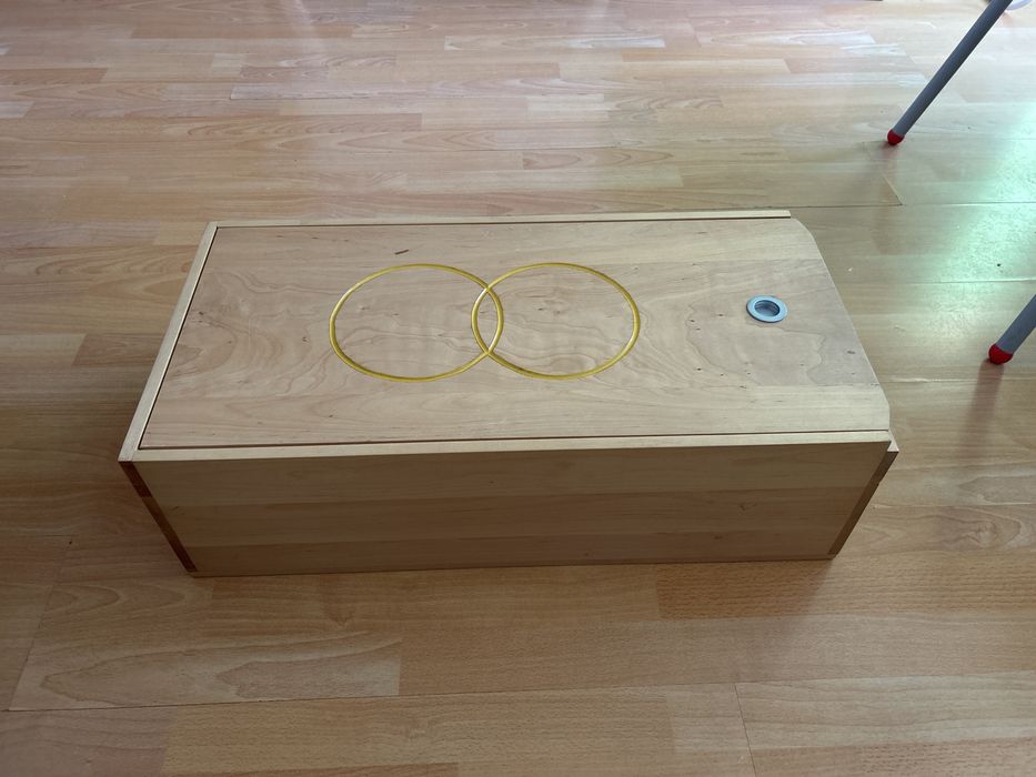 Pudło skrzynia skrzynka opakowanie na prezent ślubny