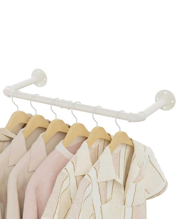 Charriot de Parede Industrial /barra para pendurar roupa