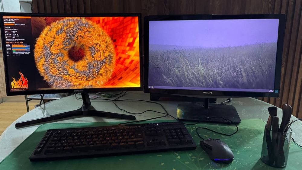 ПК | GTX 1660 Super | Ryzen 7 | SSD | 16gb DDR4 | моник | клава | мышь