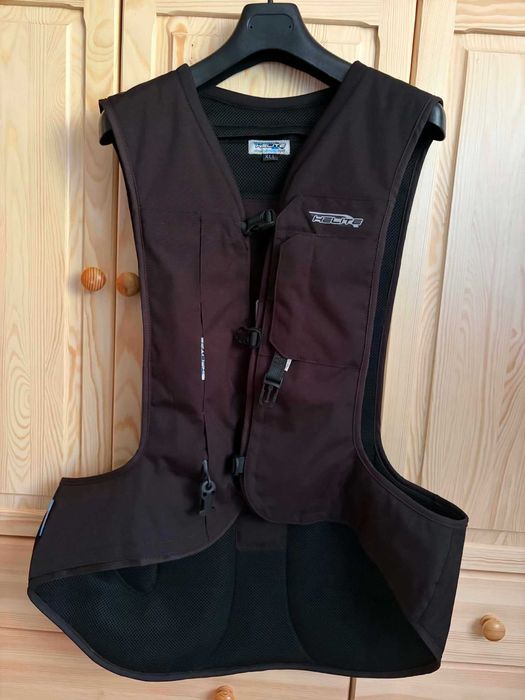 Kamizelka ochronna z mechaniczną poduszką powietrzną HELITE Turtle 2 Black XL-L