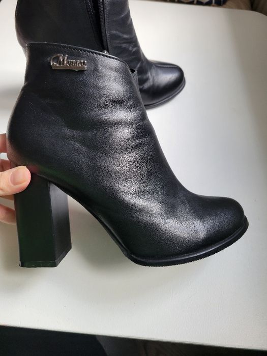 Осінні ботінки, черевики шкіра