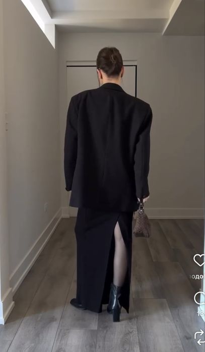 Спідниця Mocko довжини максі чорна