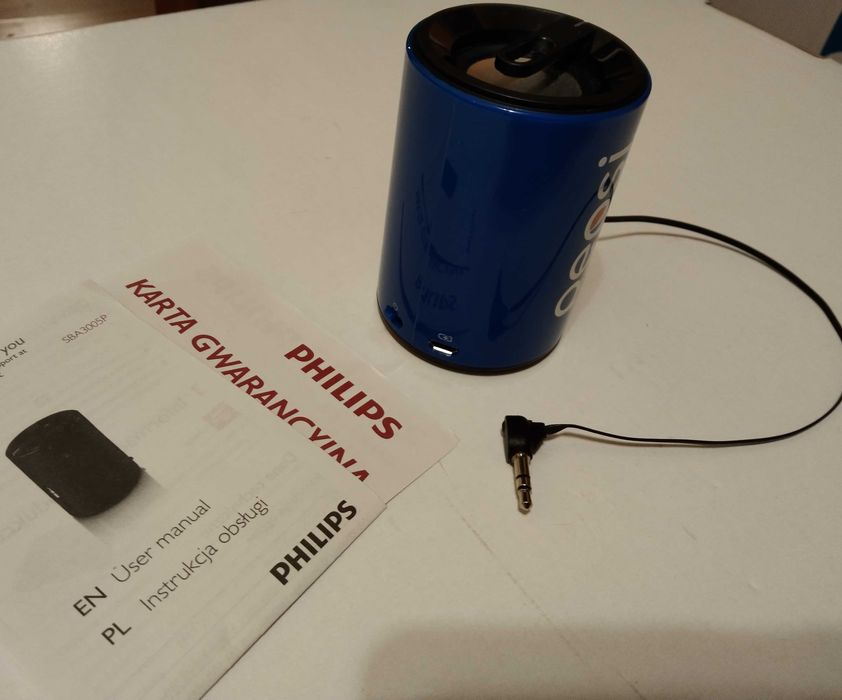 Zestaw Philips Pepsi słuchawki+ głośnik NOWE