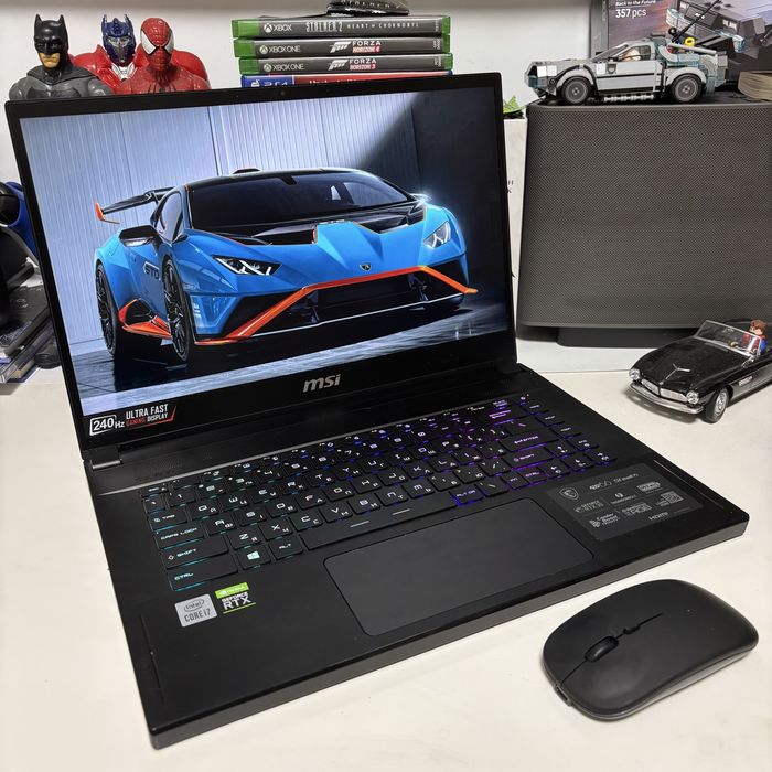 Ігровий ноутбук MSI GS66 15.6" 240Hz IPS RTX 3060 6Gb i7-10750H 16/512Gb