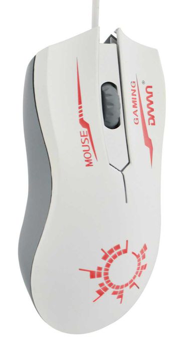 Игровая компьютерная мышь Damn DM03 с подсветкой //White//