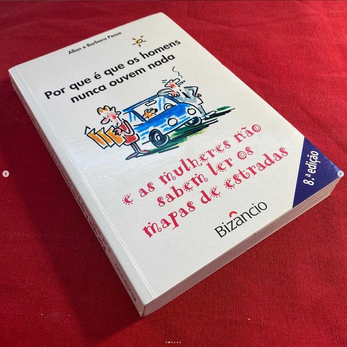 Por que é que os homens nunca ouvem nada e as mulheres não sabem ler..
