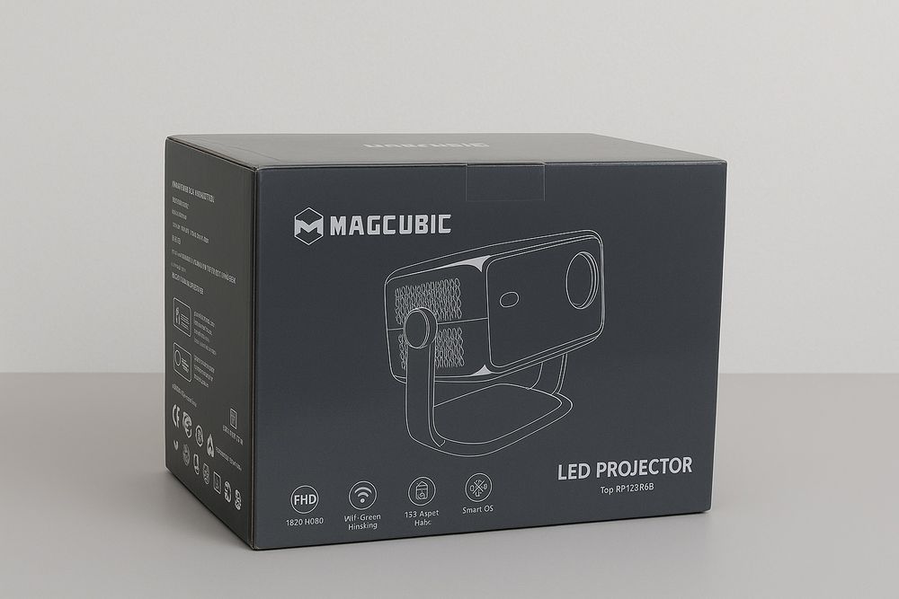 Projektor mocny Magcubic L018 650 ANSI dwa razy mocniejszy niż poprzed