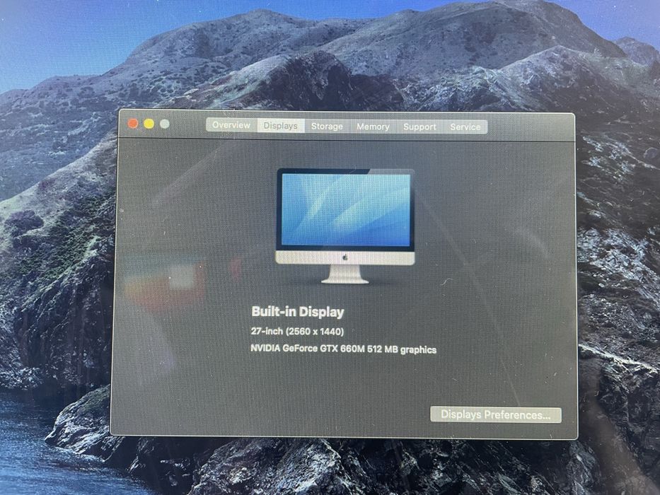 Apple iMac 27” i5 finais de 2013 - | 12 GB | 240GB SSD + 1TB HDD