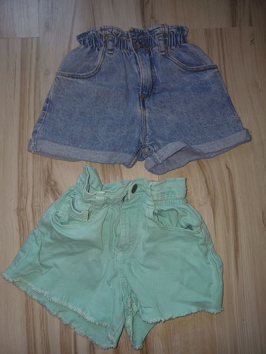 2 pary spodenek Zara