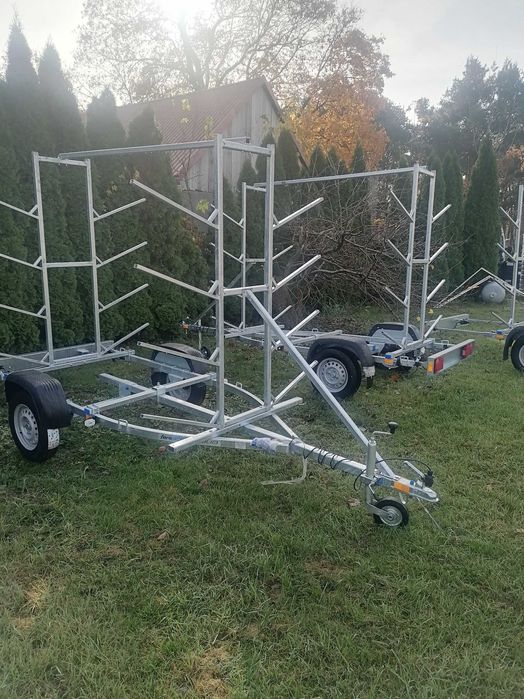 Nowa Przyczepa na  10 kajaków nowa