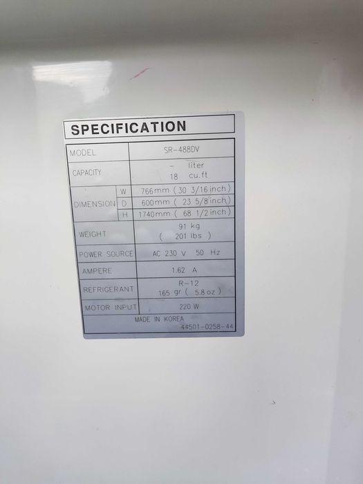 Холодильник Samsung RS-488DV бу под ремонт
