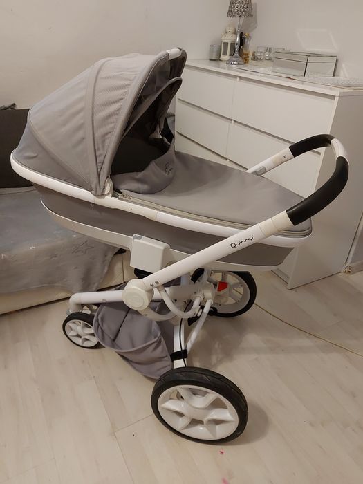 Wozek Quinny moodd siwy zadbany 3w1 3 w 1 wysyłka