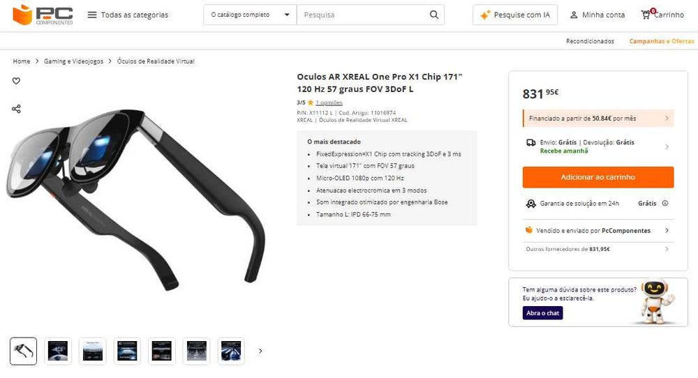 Óculos XREAL One Pro