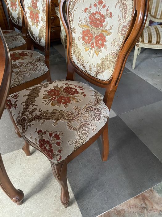 Komplet do jadalni stół + 8 krzesel