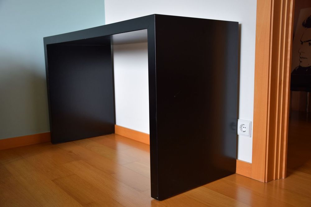 Secretaria preta 125x50x80