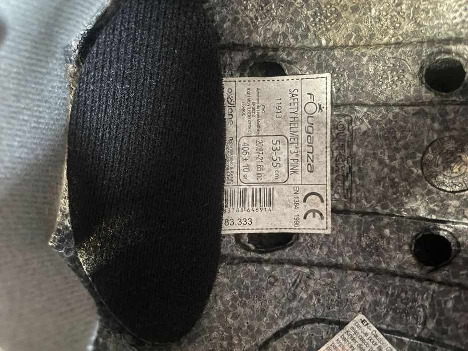 Kask dziecięcy do jazdy konnej 53-55 cm