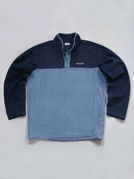 Columbia Steens Mountain Fleece Jacket - Bluestone/Collegiate Navy
