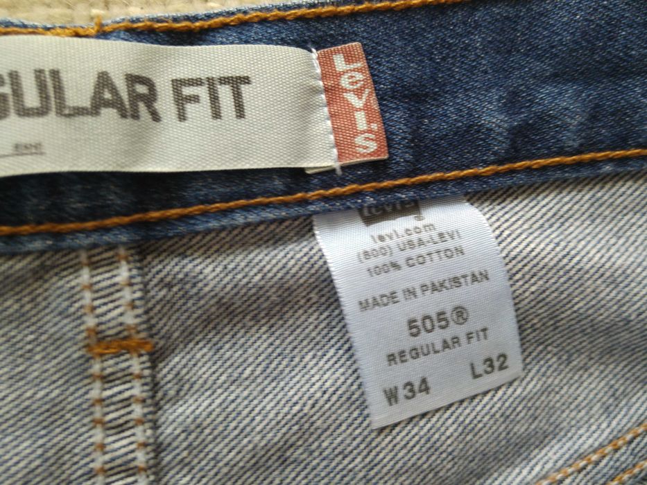 Spodnie męskie jeans Levi Strauss