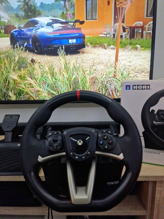 Okazja! Kierownica Hori Racing Overdrive + Pedały (PC/Xbox) | Dowóz Łódź