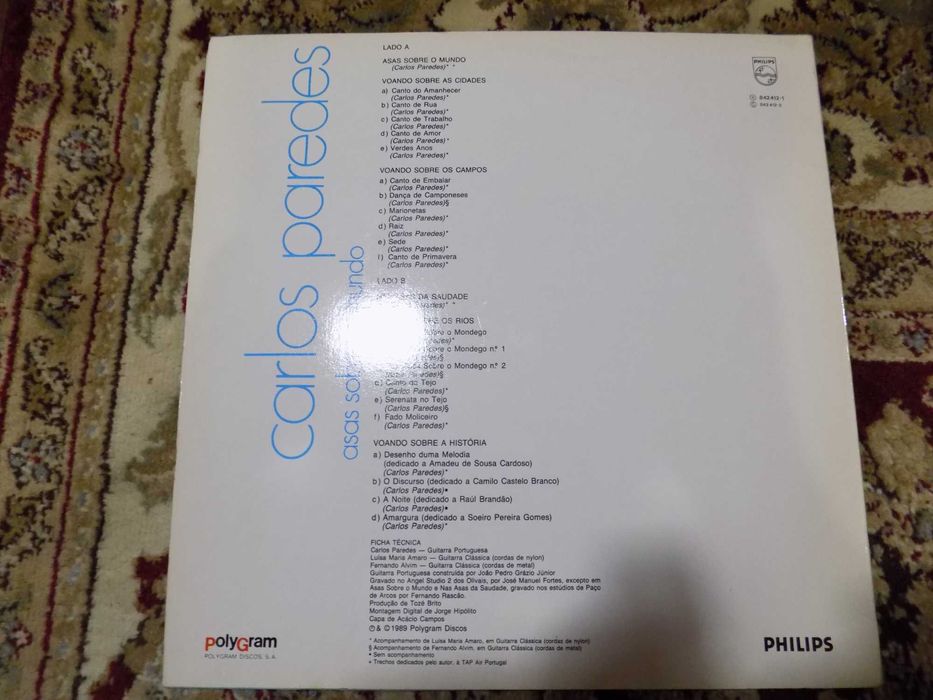 Dois discos lp de vinil