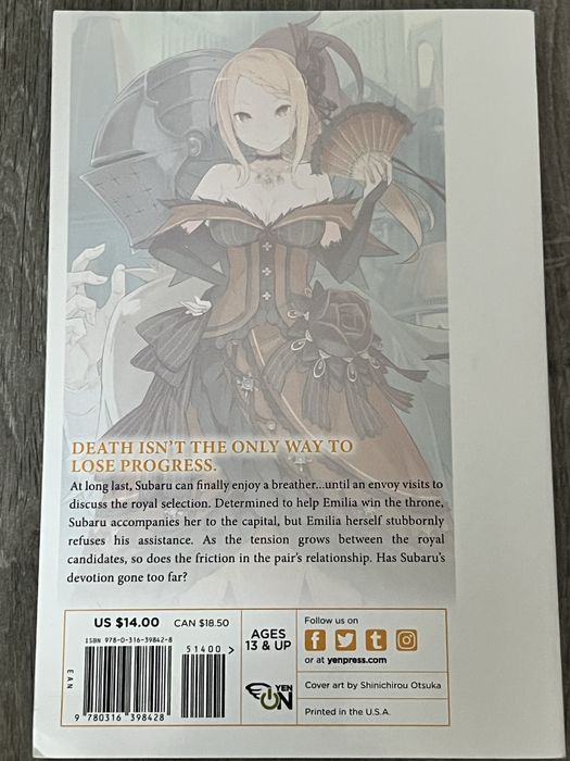 Re Zero LN Vol 4