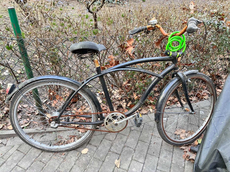 Rower miejski / cruiser vintage – do renowacji (solidna rama)