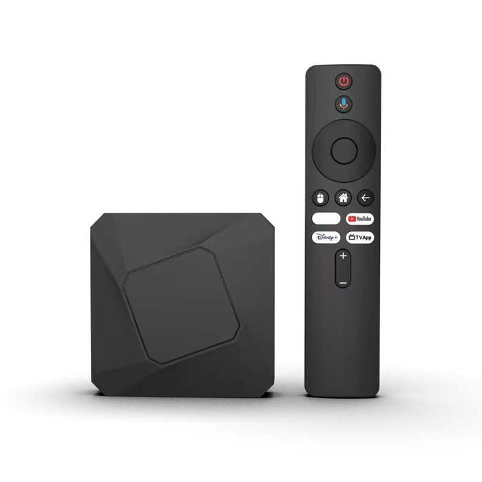 Смарт ТВ приставка Vontar RT-X3 4/32 Гб Android TV 14 Smart Box