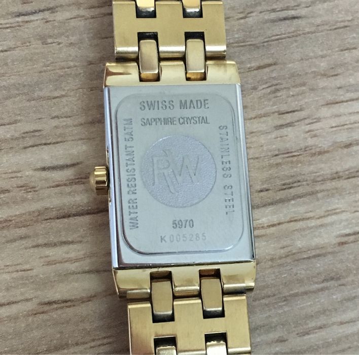 Raymond Weil Tango 5970 Mother of Pearl Dial 18k Gold