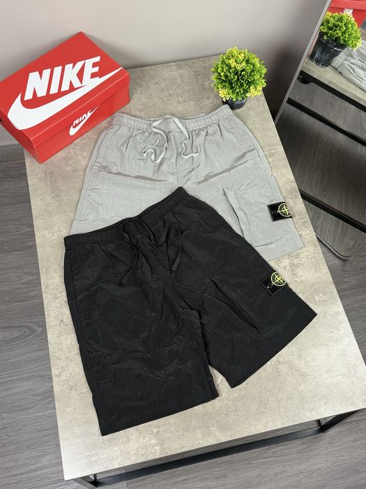 Шорти Stone Island Nylon Нейлонові Metal - преміум якість, Чоловічі / мужские Нові штани