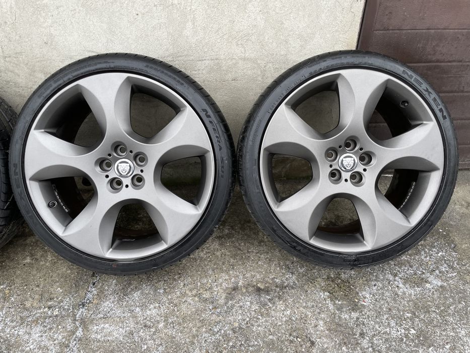 (194)Koła, Felgi 5x108 20” Jaguar XF, Grafit, Ładne opony