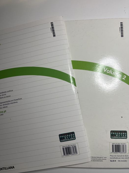 Livros de ciências naturais 6 ano