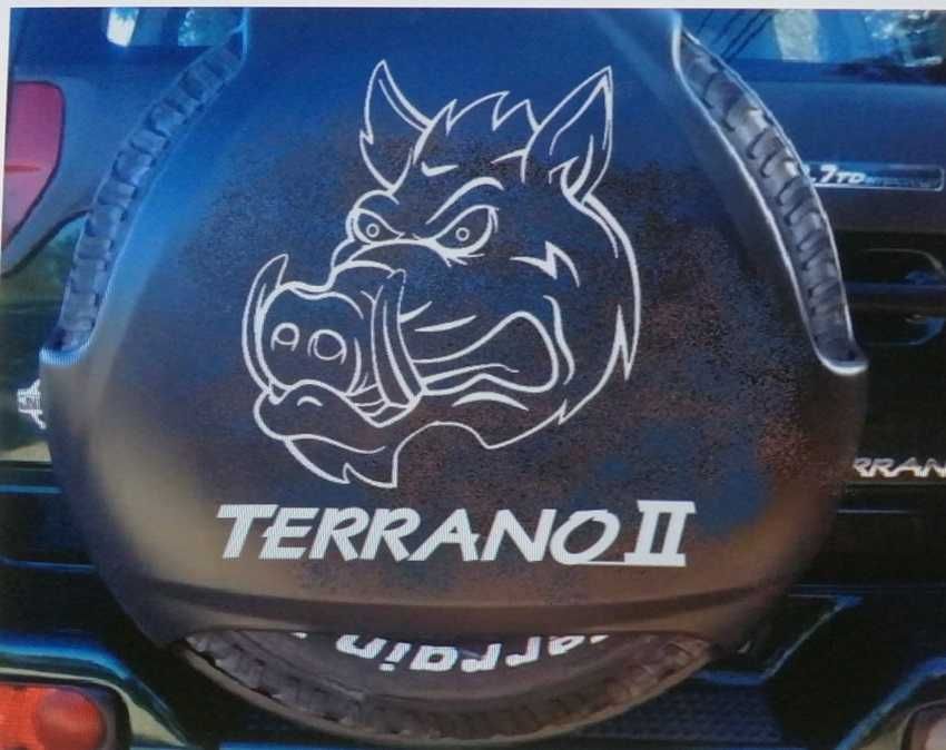 Autocolantes 4x4 Nissan Terrano II Intercooler 2.7 TDi