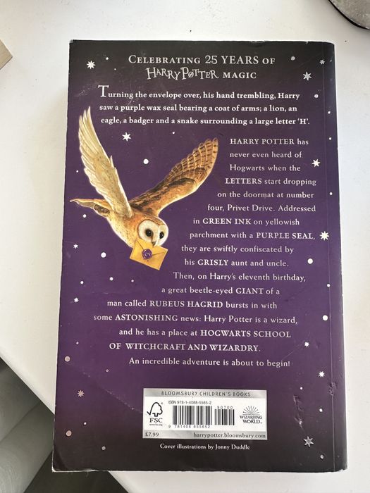 Harry Potter and The Philosopher’s Stone