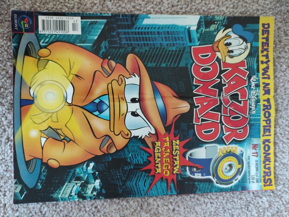 Komiksy Kaczor Donald nr 14,17,18