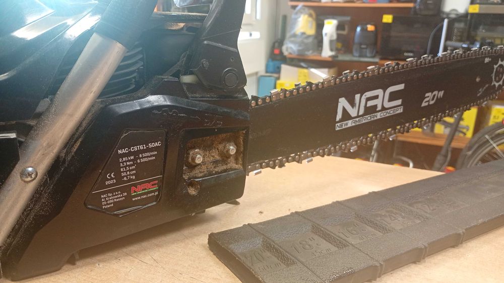 Piła spalinowa NAC CST 61 - 50AC 2,85kW 2023r. -Komis MADEJ Dębica
