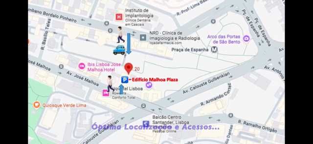 Lugar de estacionamento, parqueamento para Moto