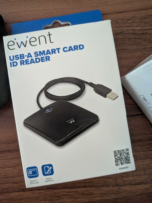 Leitor de Cartão do Cidadão Ewent EW1052 USB-A – Novo na caixa - negociável