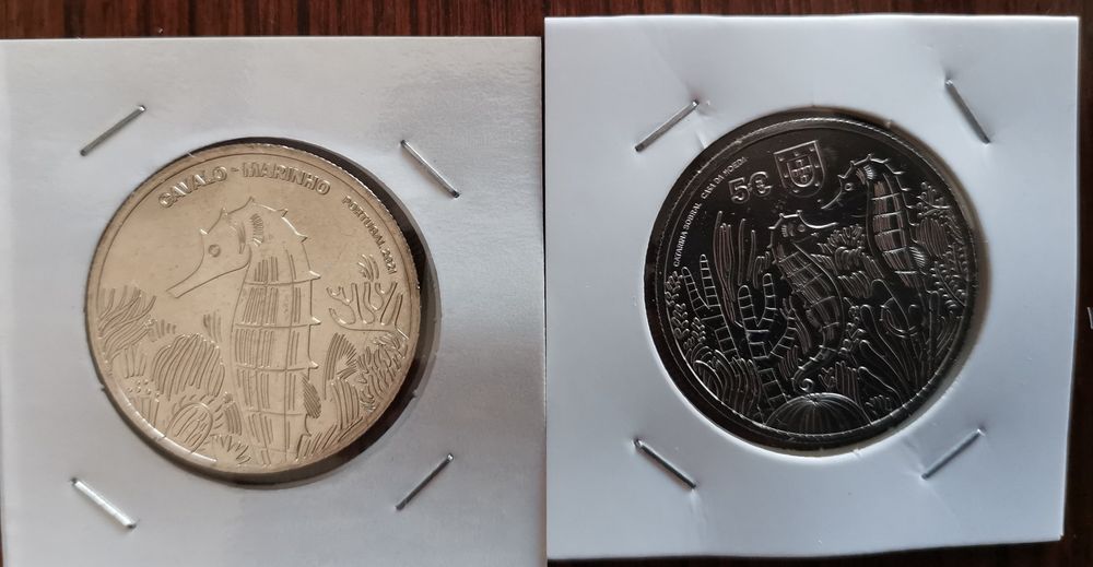 Moeda comemorativa 5€ "Cavalo Marinho"