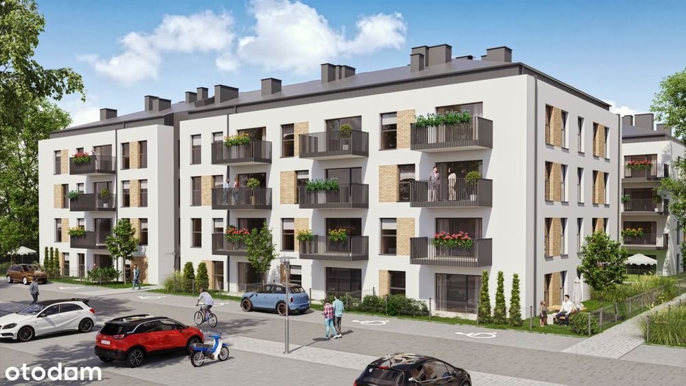 2-pokojowe mieszkanie 50m2 + balkon Bez Prowizji