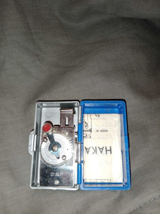 Temporizador de câmara fotográfica vintage