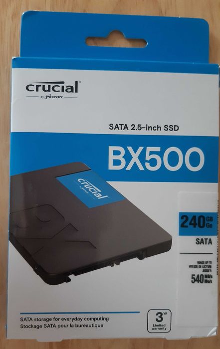 Dysk SSD Crucial BX500 240GB 2,5" SATA
