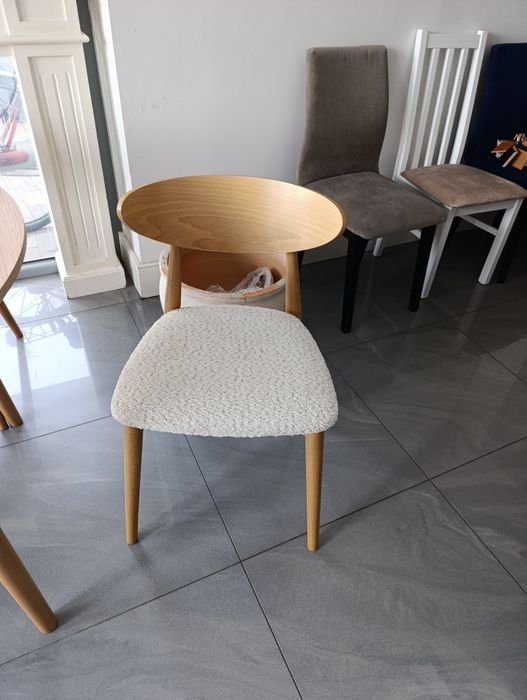 ZESTAW Stół FI 100 + 4x krzesło drewniane Oslo