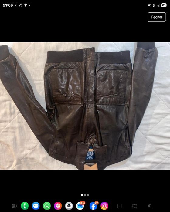 Casaco Pele - Sacoor Brothers - Tamanho L