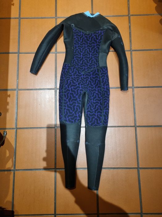 Fato Surf Mulher Billabong Salty Days Surf Capsule 5/4 - Tamanho 12