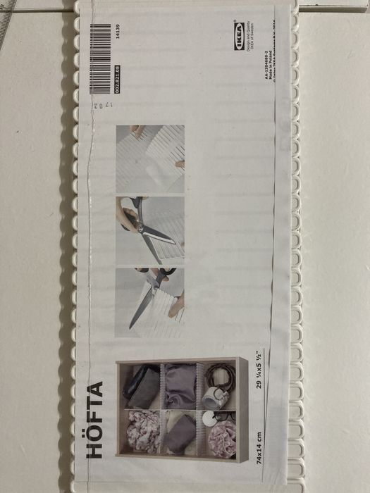 Colmeias | Divisórias de gavetas IKEA HOFTA (colmeias)