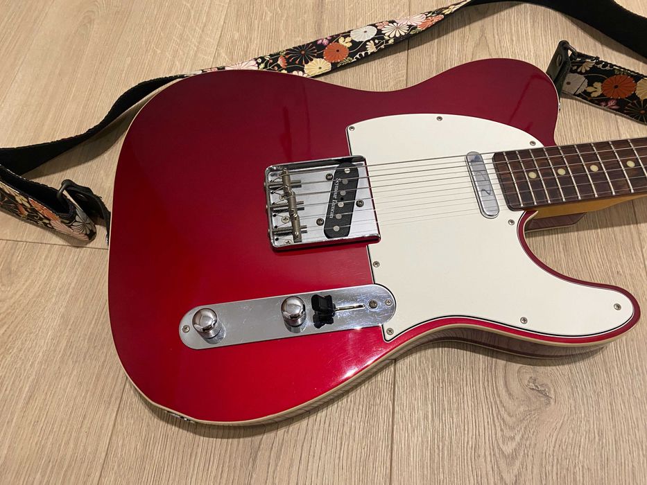 ESP Edwards E-TE-100CTM/LT Telecaster Candy Apple Red Lacquer Taste