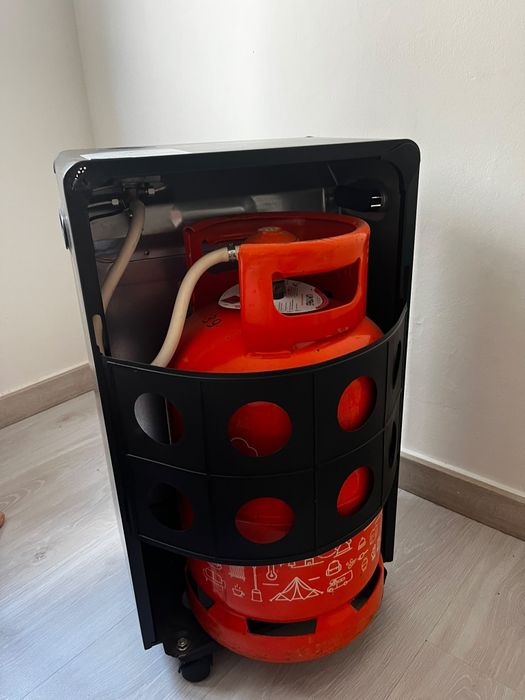 Aquecedor à gás.