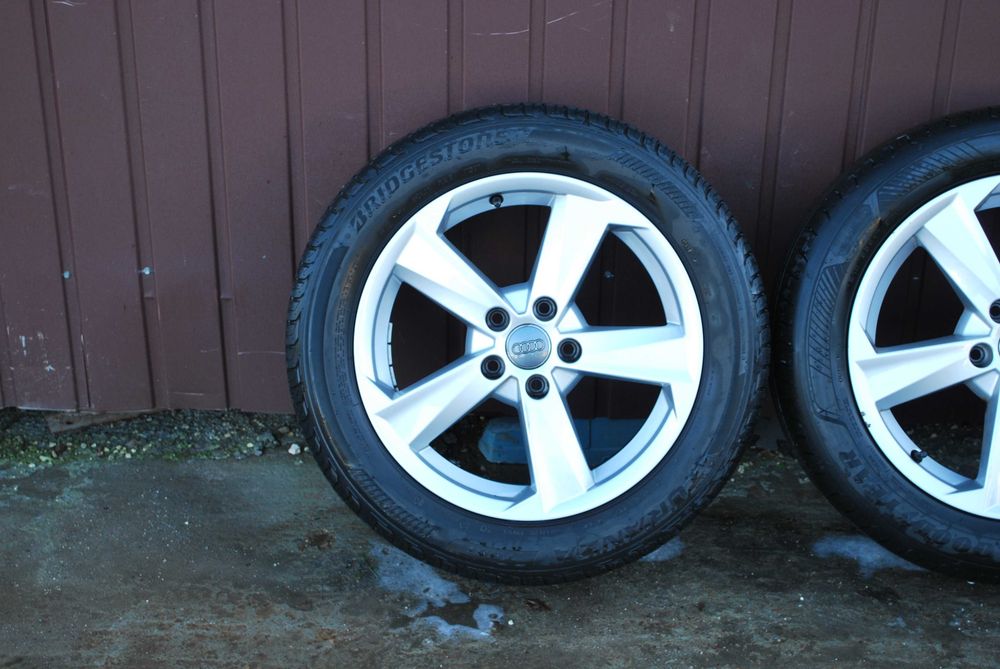 Koła 215/55 R17 5x112 Alufelgi + opony letnie Audi ET45 7J 57.1